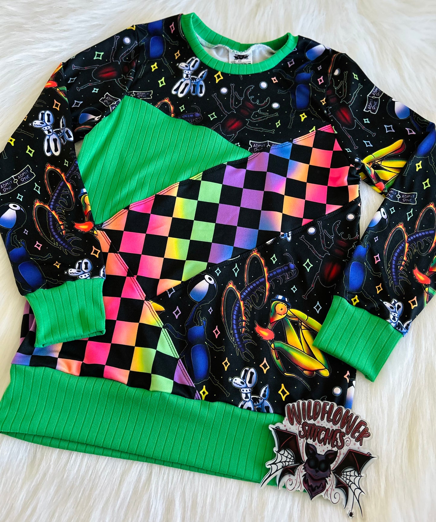 RTS 8y Sew Scrappy Top