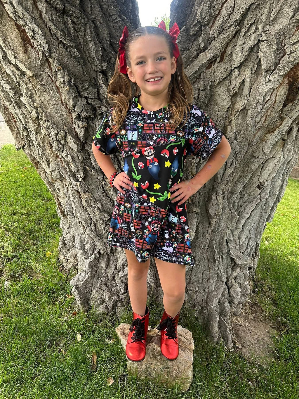 Color-Block Dress
