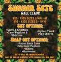 Mystery Summer Sets NO CODES!