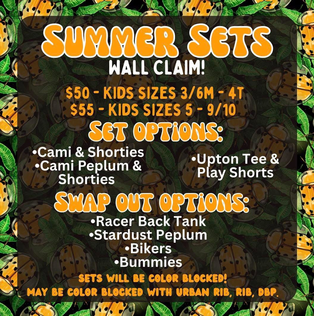 Mystery Summer Sets NO CODES!