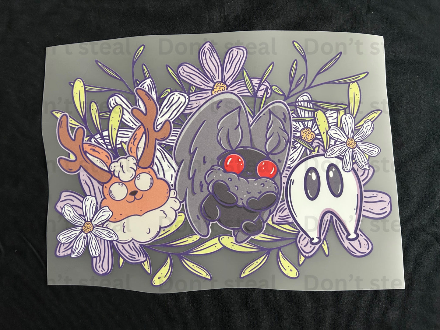 Adult Floral Cryptids Tee