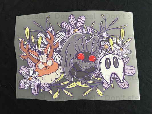 Adult Floral Cryptids Tee