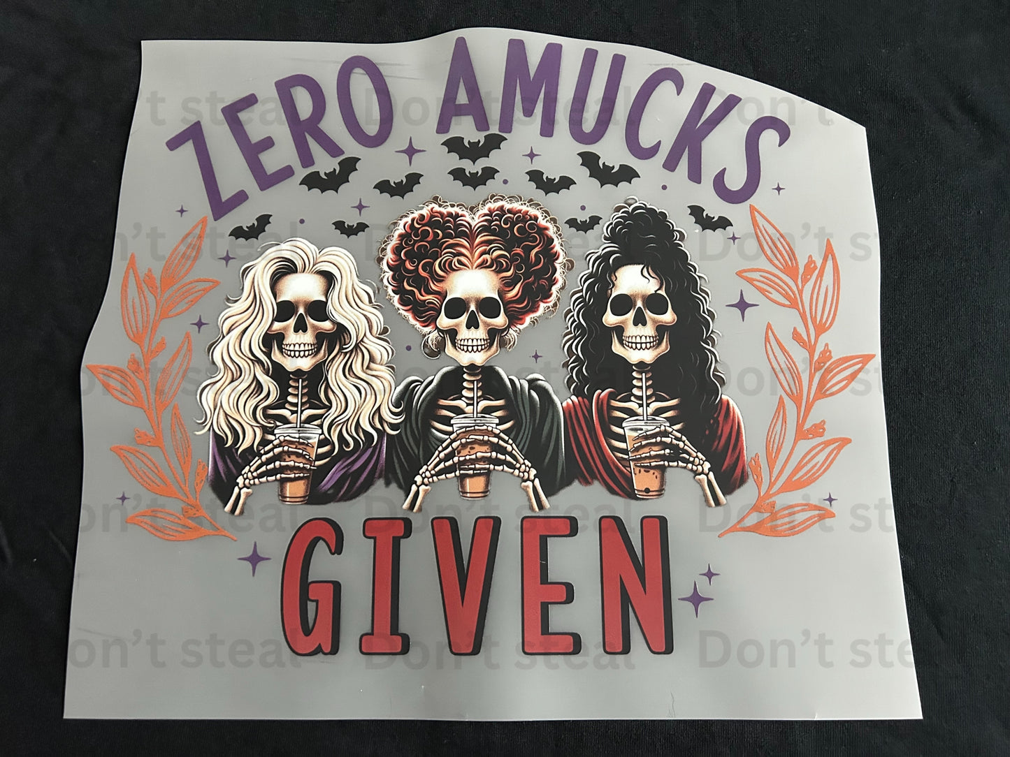 Adult Zero Amucks Tee