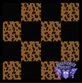 Checker Animal Print