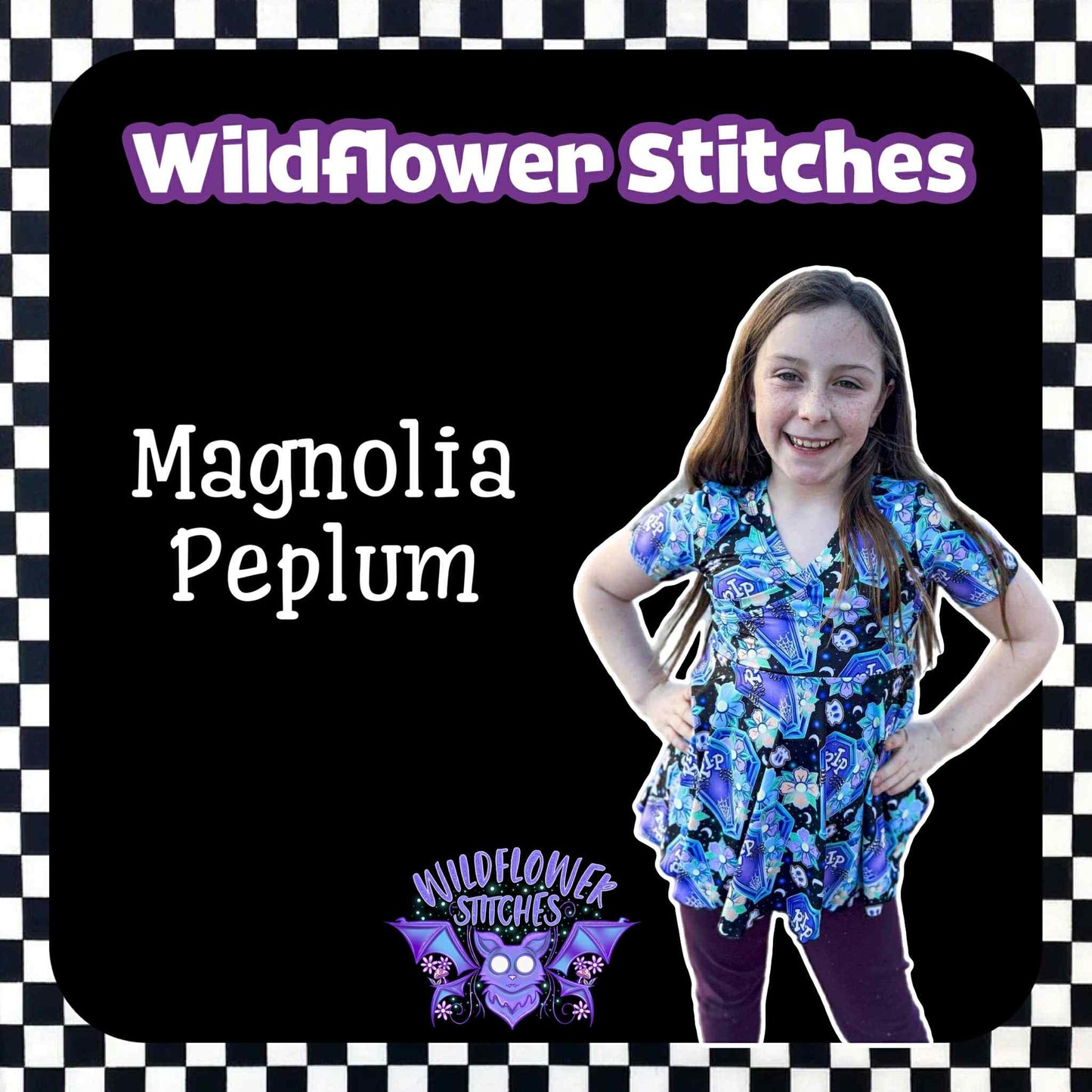 Mystery Magnolia Peplum