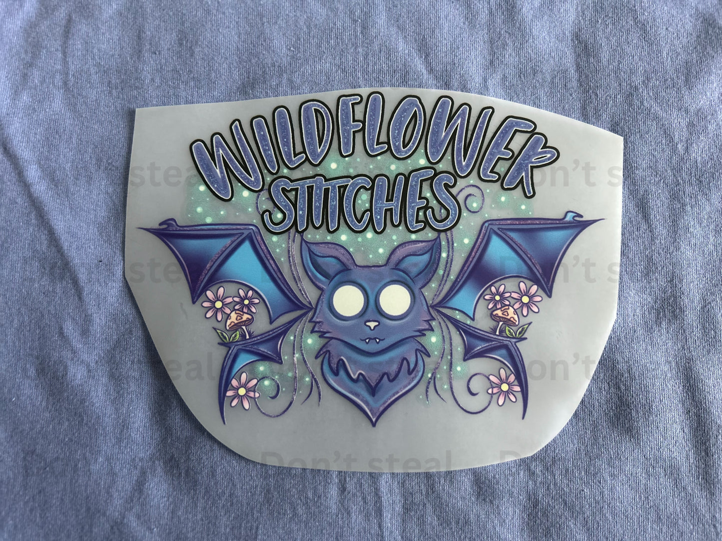 Purple Bat WFS Logo Tee