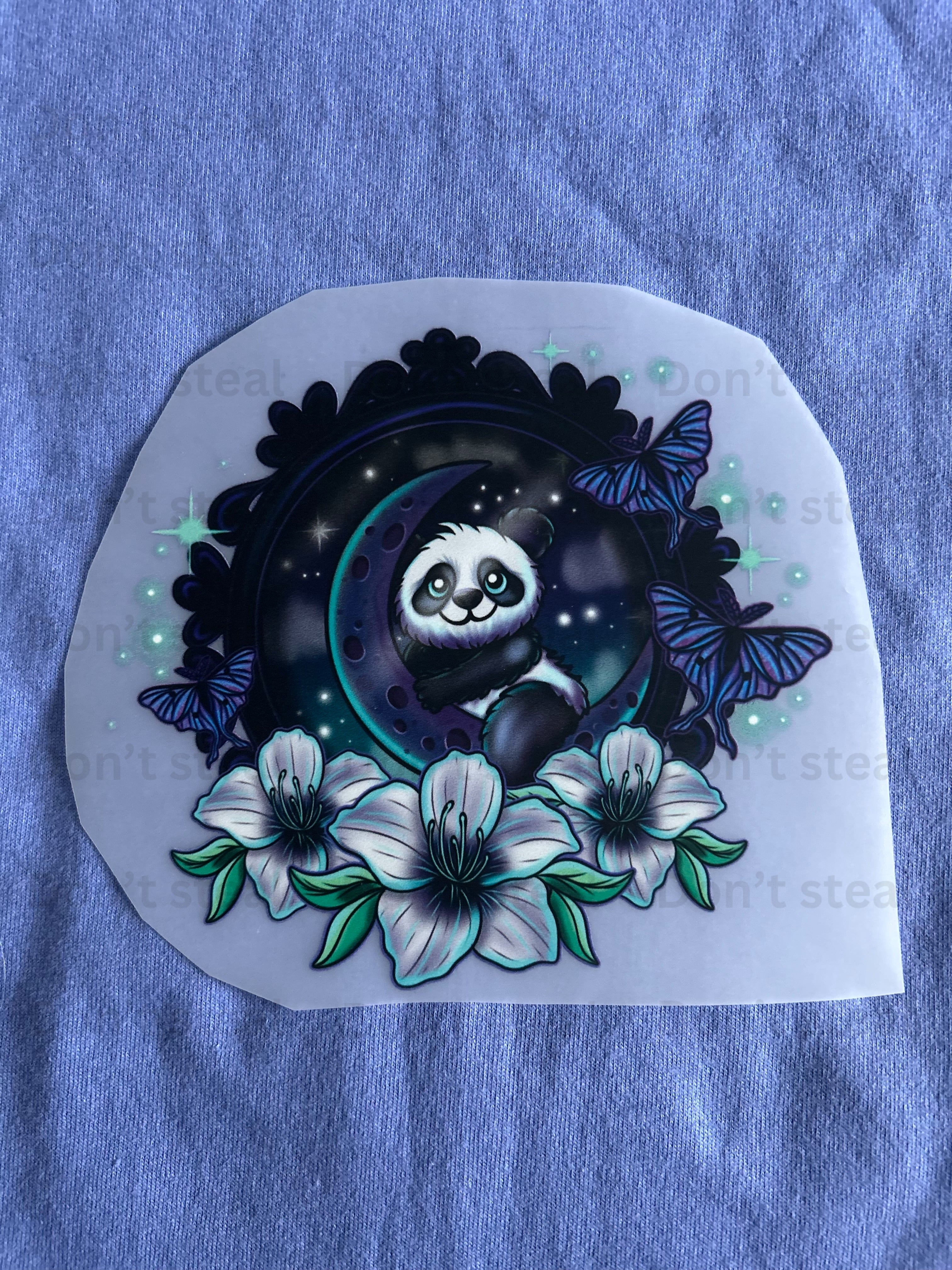 Floral Panda Tee