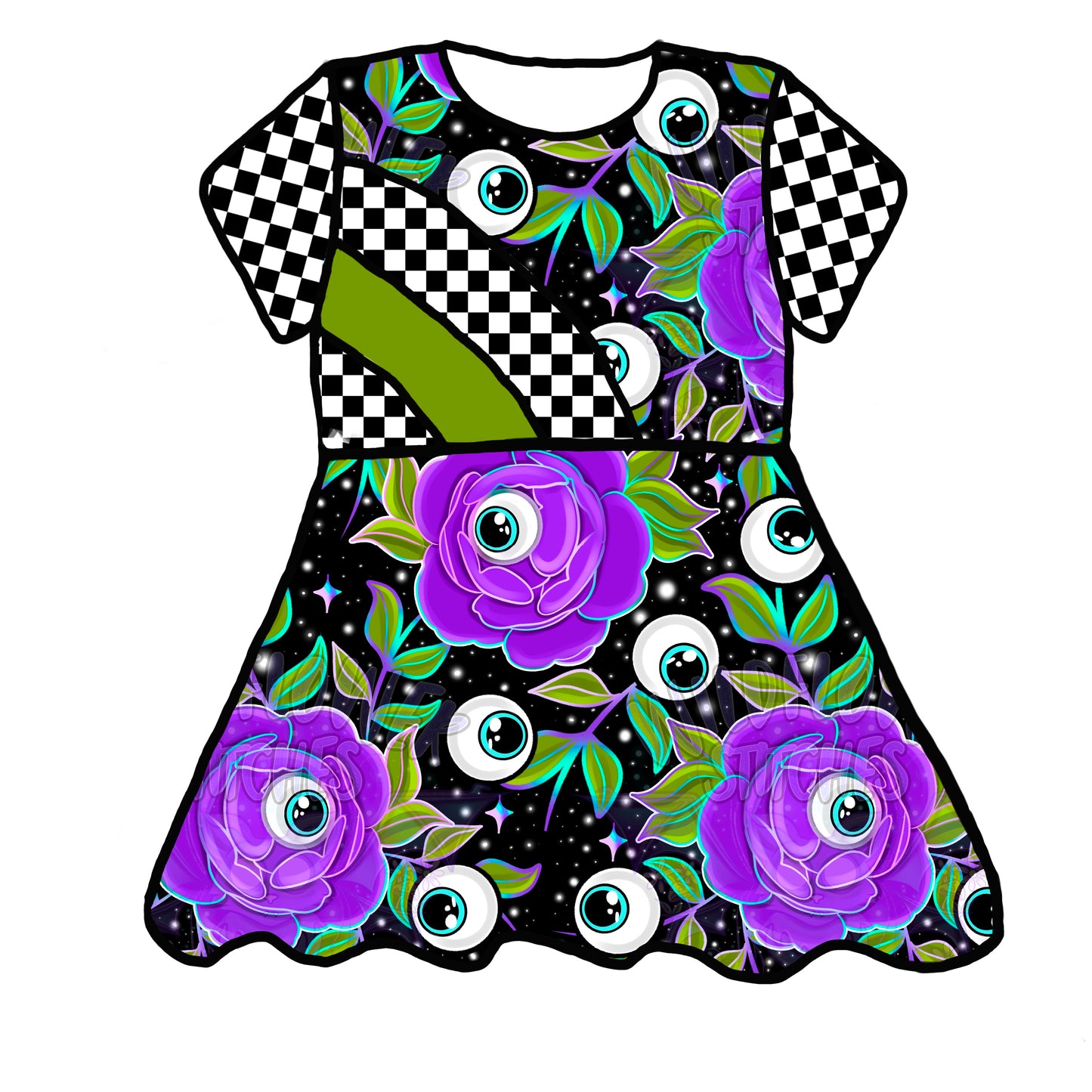 Rainbow Falls Dress