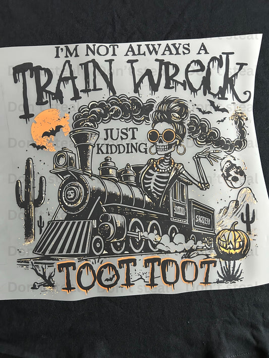 Adult Train Wreck Tee