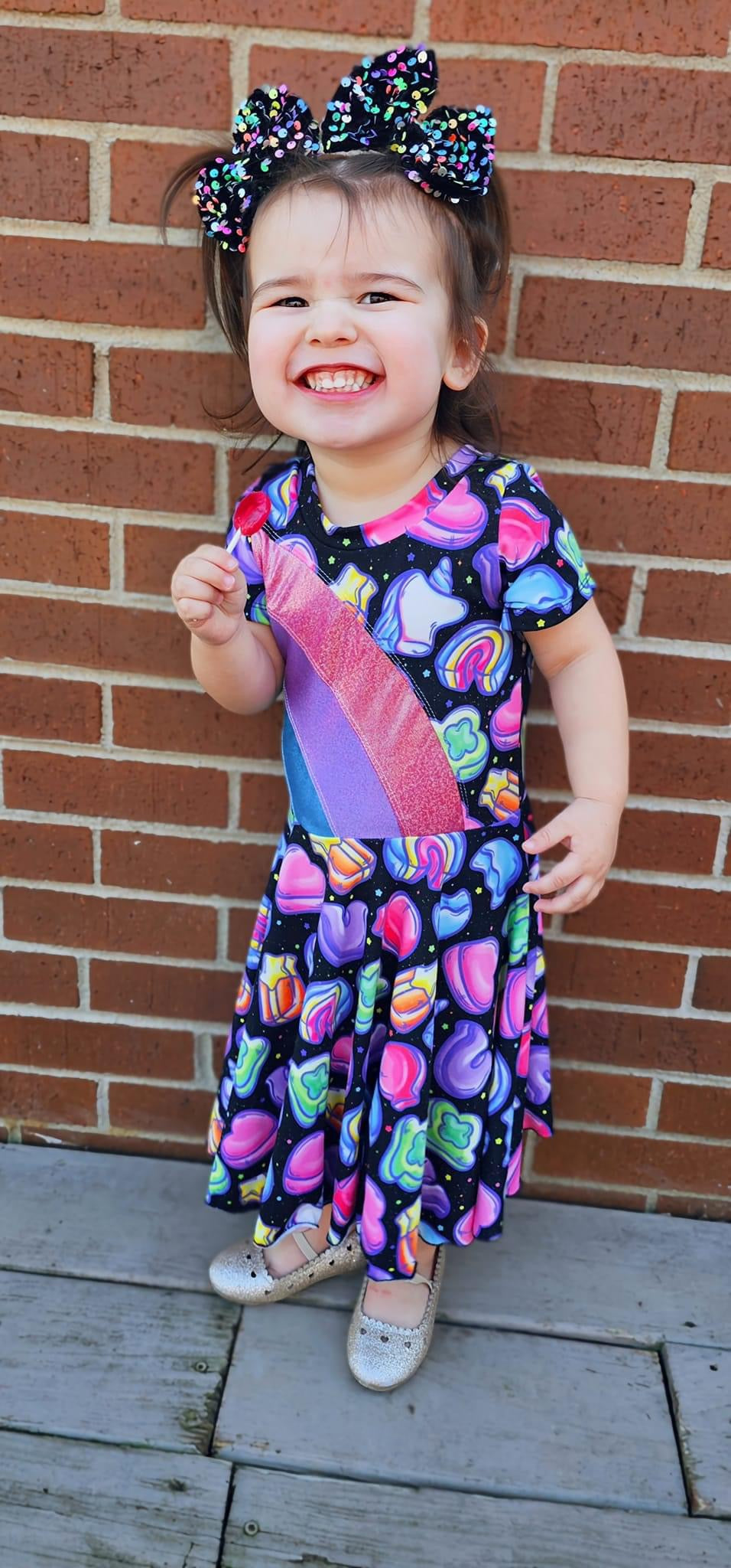 Rainbow Falls Dress