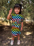 Color-Block Dress