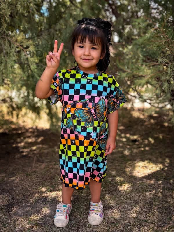 Color-Block Dress