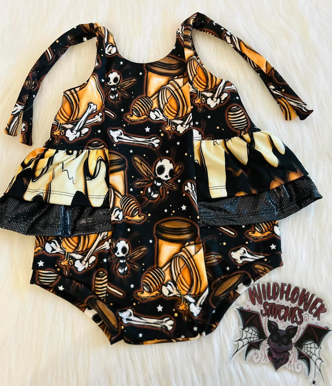 Camellia Skirted Romper