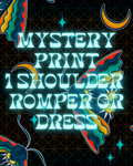 Mystery 1 Shoulder Romper/Dress